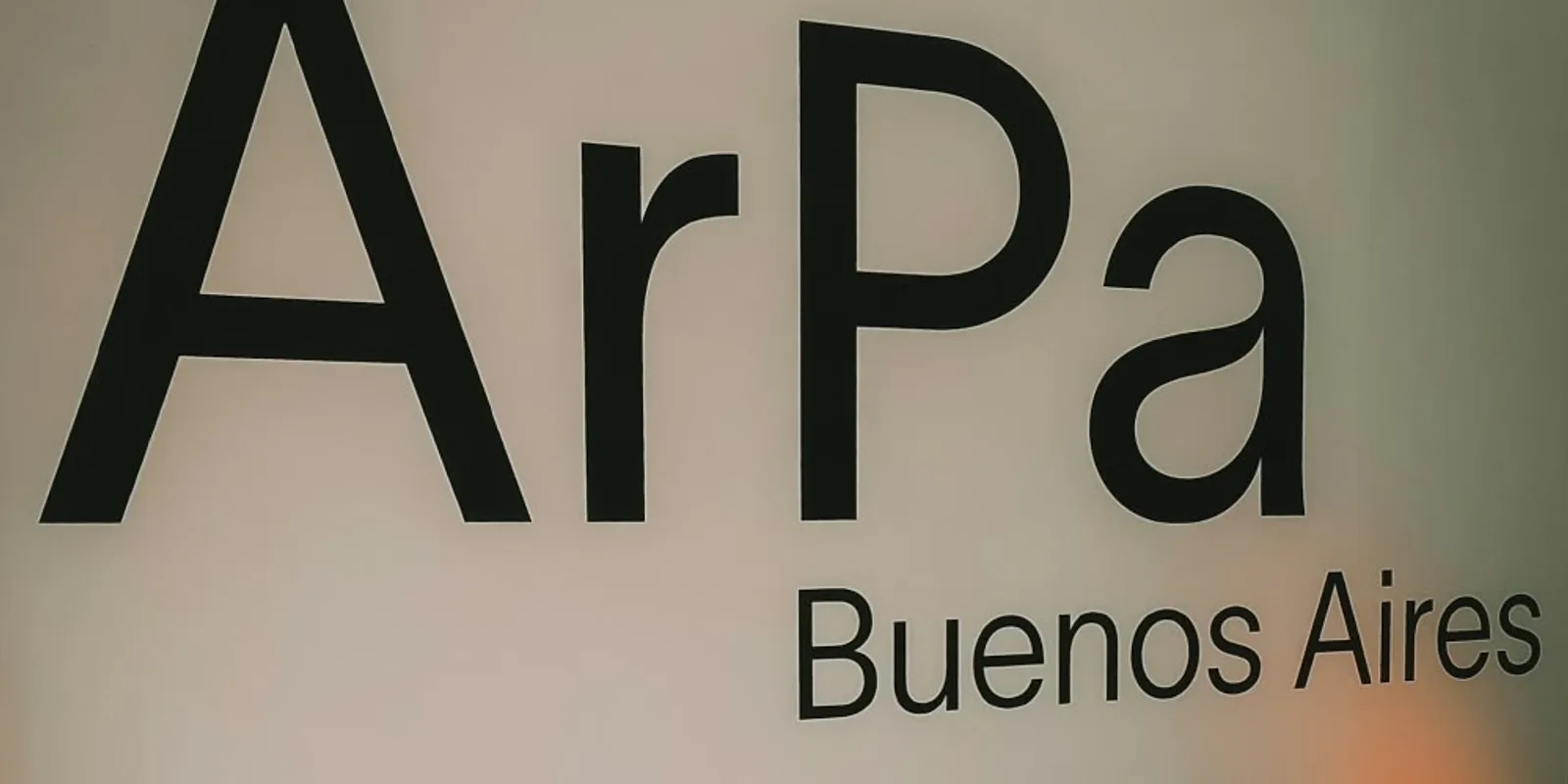 Cartel de ArPa Buenos Aires 2026 en la Casa Victoria Ocampo