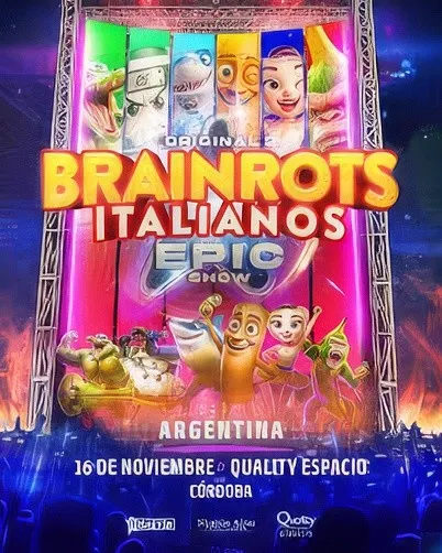 Brainrots — España · 5 ciudades · ~11.000 asistentes